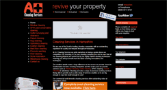 Desktop Screenshot of apluscleaningservices.co.uk