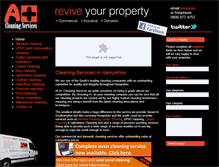 Tablet Screenshot of apluscleaningservices.co.uk